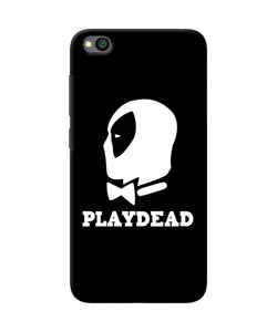 Play Dead Redmi Go Back Cover