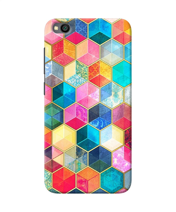 Abstract Color Box Redmi Go Back Cover