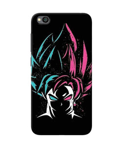 Vegeta Goku Redmi Go Back Cover