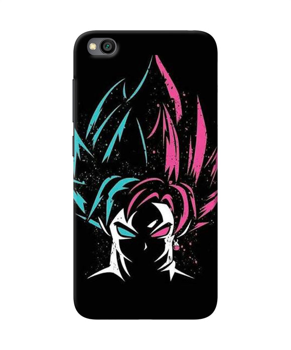 Vegeta Goku Redmi Go Back Cover