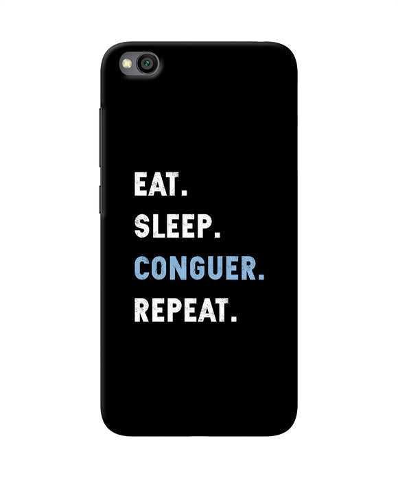 Eat Sleep Quote Redmi Go Back Cover