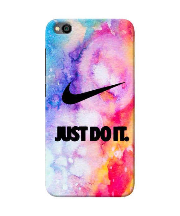 Just Do It Colors Redmi Go Back Cover