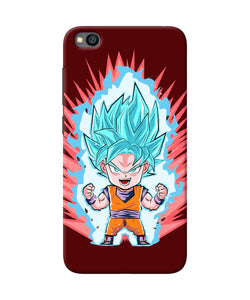 Goku Little Character Redmi Go Back Cover