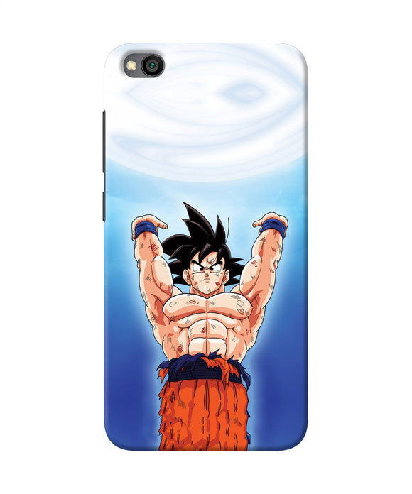 Goku Super Saiyan Power Redmi Go Back Cover