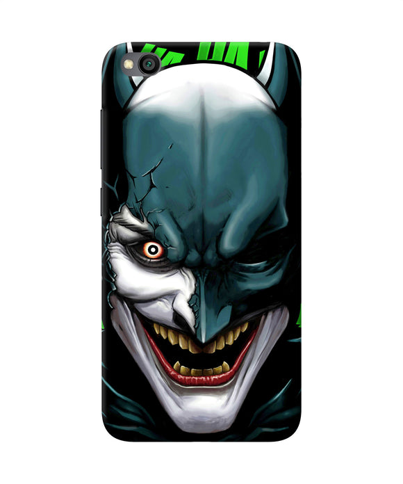 Batman Joker Smile Redmi Go Back Cover