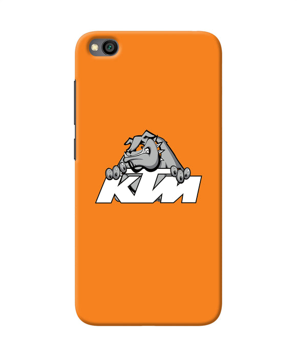 Ktm Dog Logo Redmi Go Back Cover