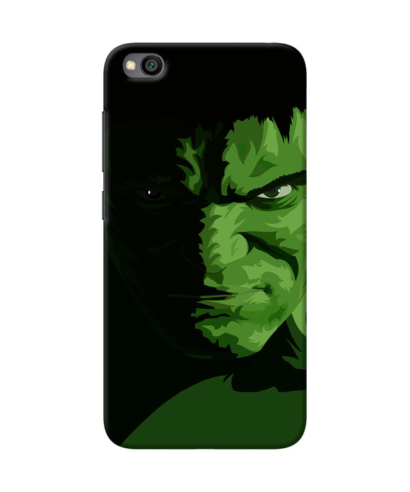 Hulk Green Painting Redmi Go Back Cover