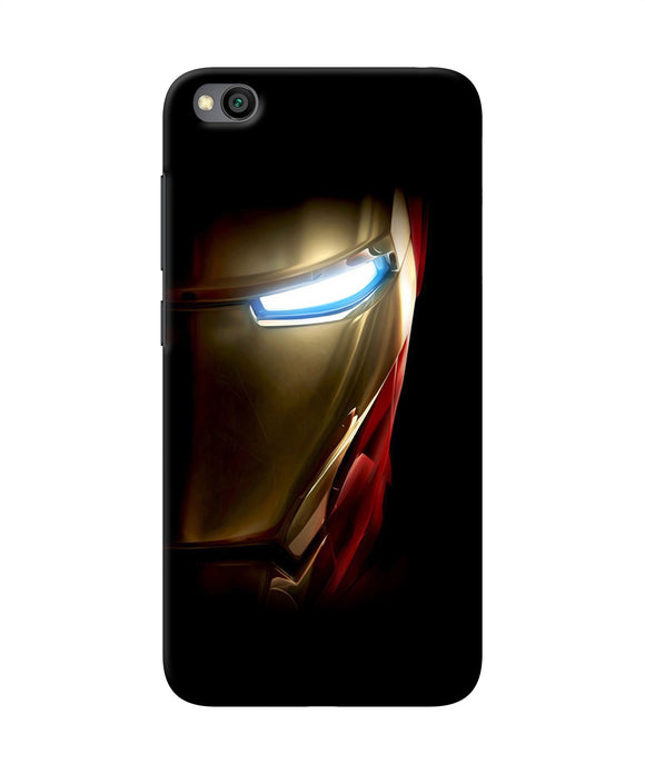 Ironman Half Face Redmi Go Back Cover