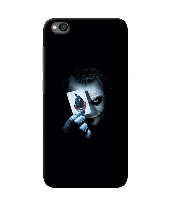 Joker Dark Knight Card Redmi Go Back Cover