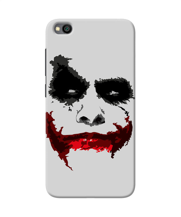 Joker Dark Knight Red Smile Redmi Go Back Cover