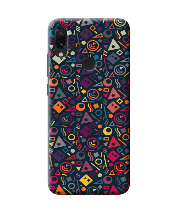 Geometric Abstract Redmi Note 7s Back Cover