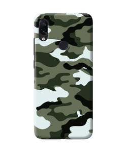 Camouflage Redmi Note 7s Back Cover