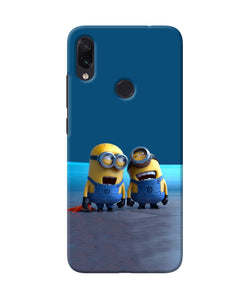 Minion Laughing Redmi Note 7s Back Cover