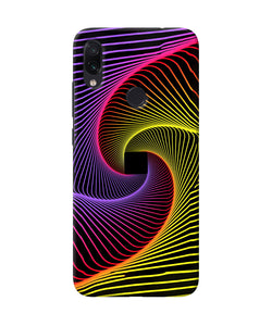 Colorful Strings Redmi Note 7S Back Cover