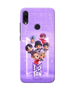 BTS Tiny Tan Redmi Note 7S Back Cover