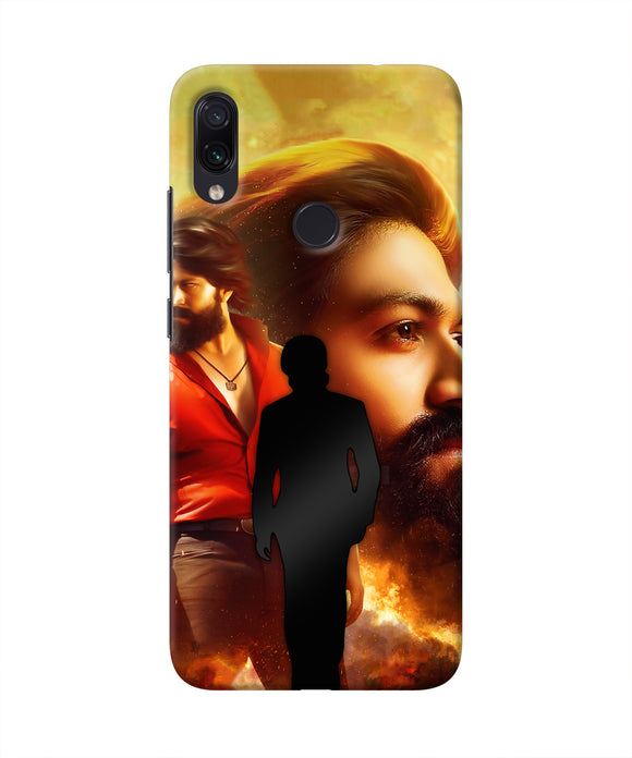 Rocky Bhai Walk Redmi Note 7S Real 4D Back Cover
