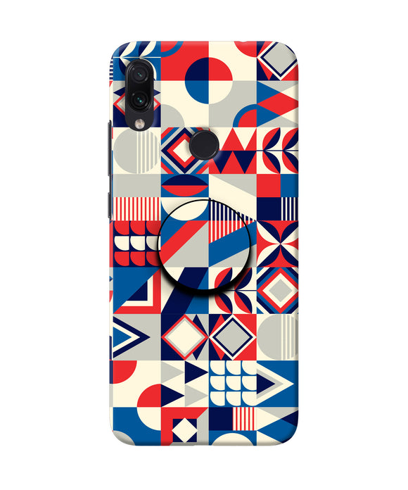 Colorful Pattern Redmi Note 7S Pop Case