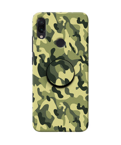 Camouflage Redmi Note 7S Pop Case