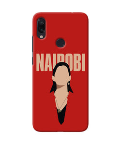 Nairobi Paint Money Heist Redmi Note 7S Back Cover