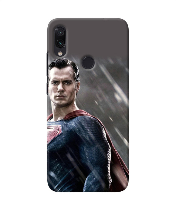 Superman Man Of Steel Redmi Note 7s Back Cover