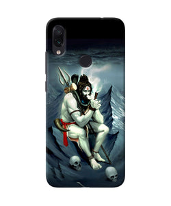 Lord Shiva Chillum Redmi Note 7s Back Cover