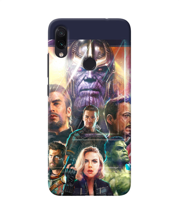 Avengers Poster Redmi Note 7s Back Cover