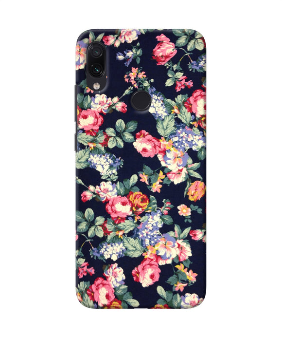 Natural Flower Print Redmi Note 7s Back Cover