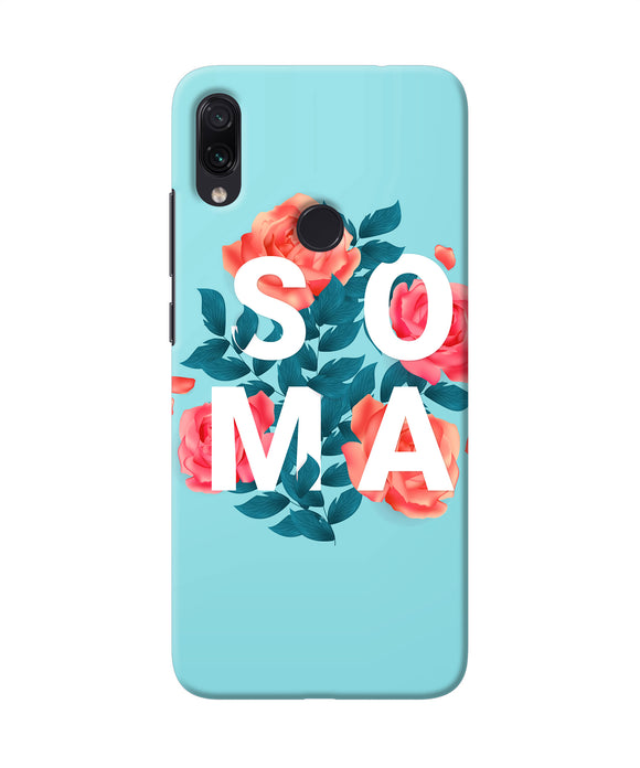 Soul Mate One Redmi Note 7s Back Cover