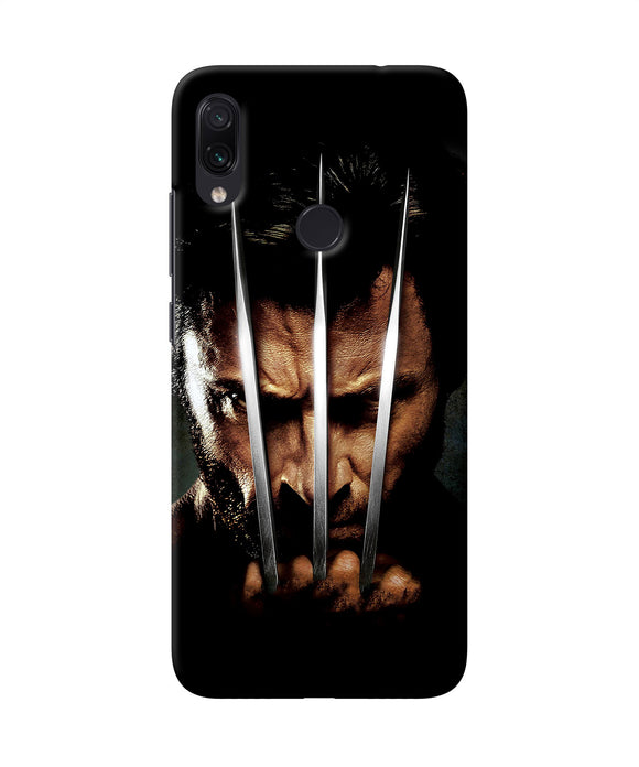 Wolverine Poster Redmi Note 7s Back Cover