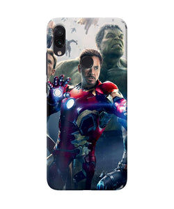 Avengers Space Poster Redmi Note 7s Back Cover