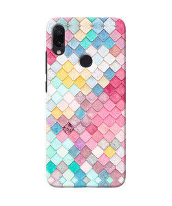 Colorful Fish Skin Redmi Note 7s Back Cover