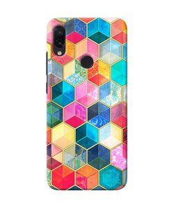 Abstract Color Box Redmi Note 7s Back Cover