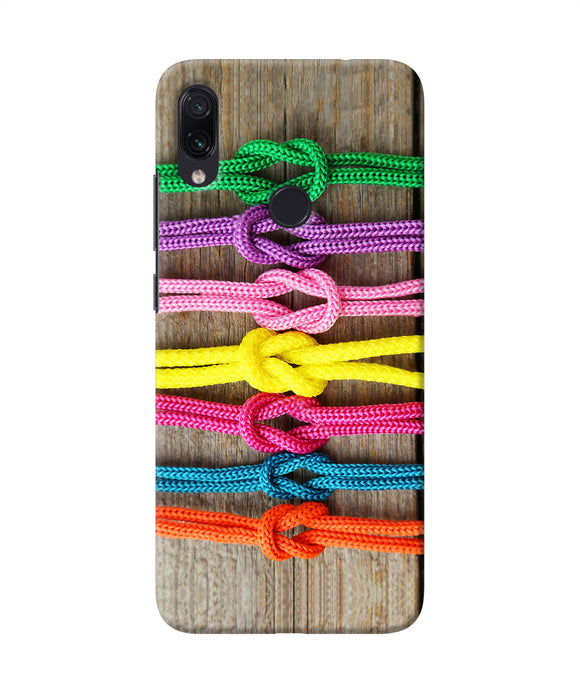 Colorful Shoelace Redmi Note 7s Back Cover