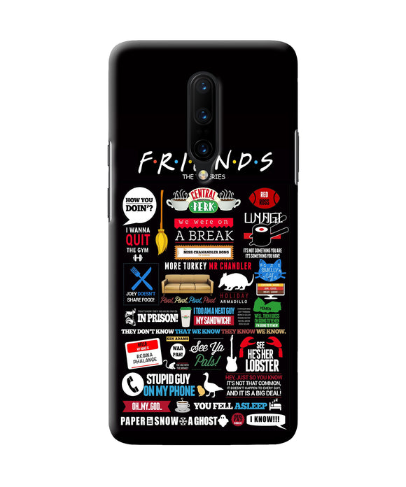 Friends Oneplus 7 Pro Back Cover