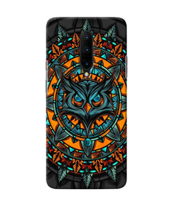 Angry Owl Art Oneplus 7 Pro Back Cover