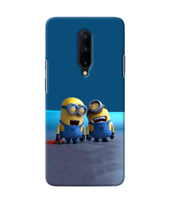 Minion Laughing Oneplus 7 Pro Back Cover