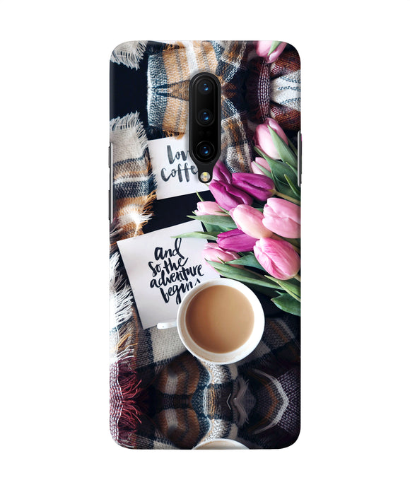 Love Coffee Quotes Oneplus 7 Pro Back Cover