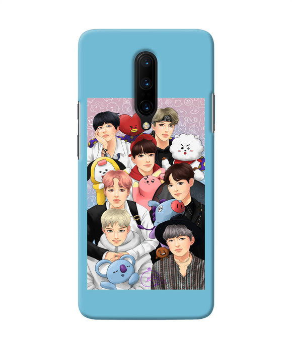 BTS with animals Oneplus 7 Pro Back Cover