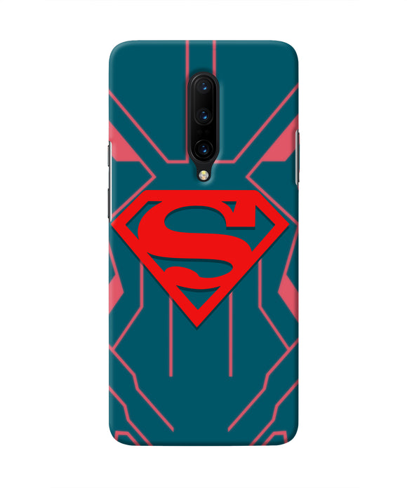 Superman Techno Oneplus 7 Pro Real 4D Back Cover