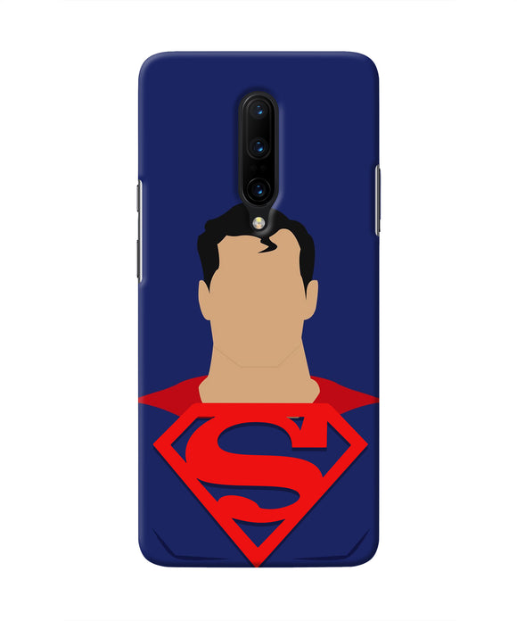 Superman Cape Oneplus 7 Pro Real 4D Back Cover