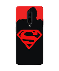 Abstract Silhouette Red Oneplus 7 Pro Real 4D Back Cover