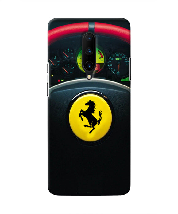 Ferrari Steeriing Wheel Oneplus 7 Pro Real 4D Back Cover