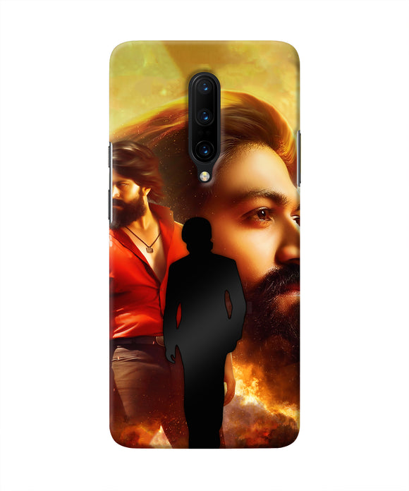Rocky Bhai Walk Oneplus 7 Pro Real 4D Back Cover