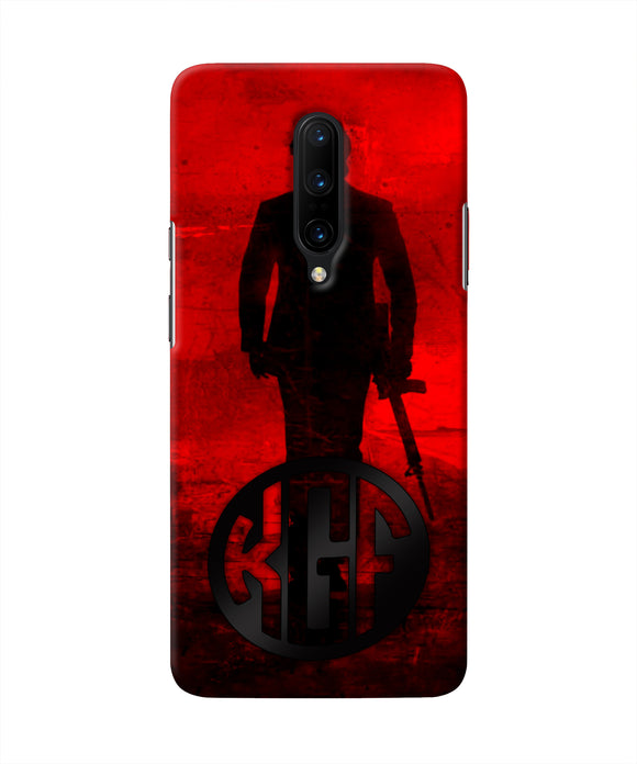 Rocky Bhai K G F Chapter 2 Logo Oneplus 7 Pro Real 4D Back Cover