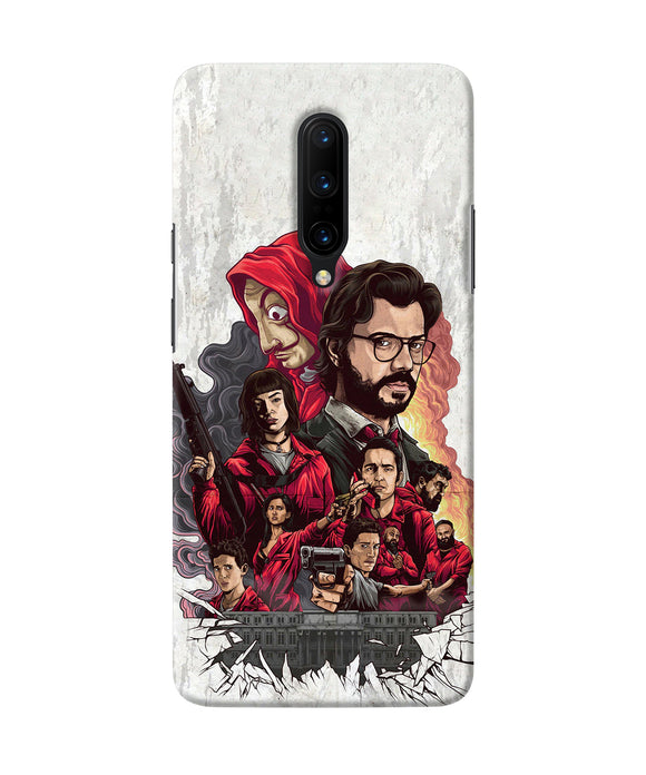 Money Heist Poster Oneplus 7 Pro Back Cover