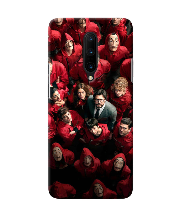 Money Heist Professor with Hostages Oneplus 7 Pro Back Cover