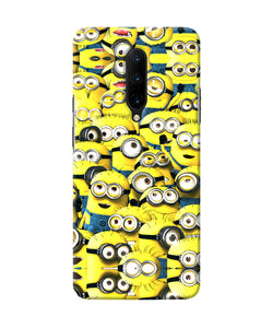 Minions Mini Crowd Oneplus 7 Pro Back Cover