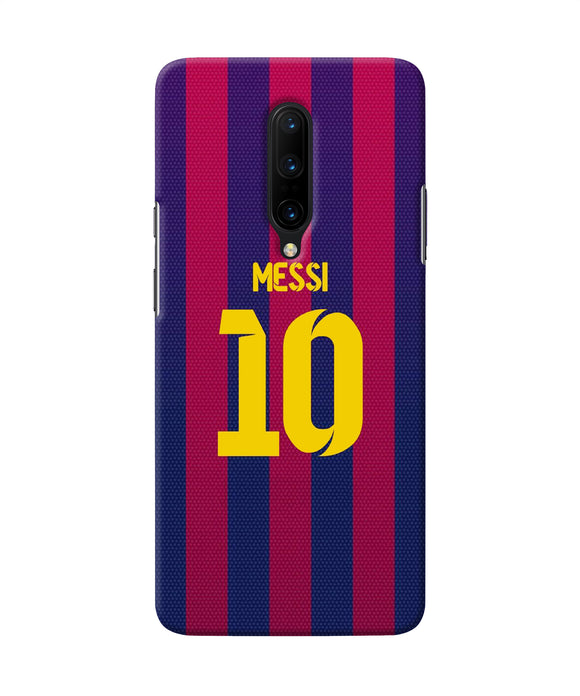 Messi 10 Tshirt Oneplus 7 Pro Back Cover