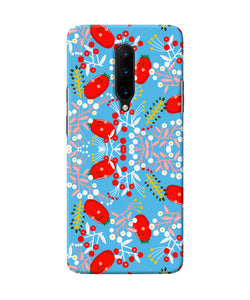 Small Red Animation Pattern Oneplus 7 Pro Back Cover