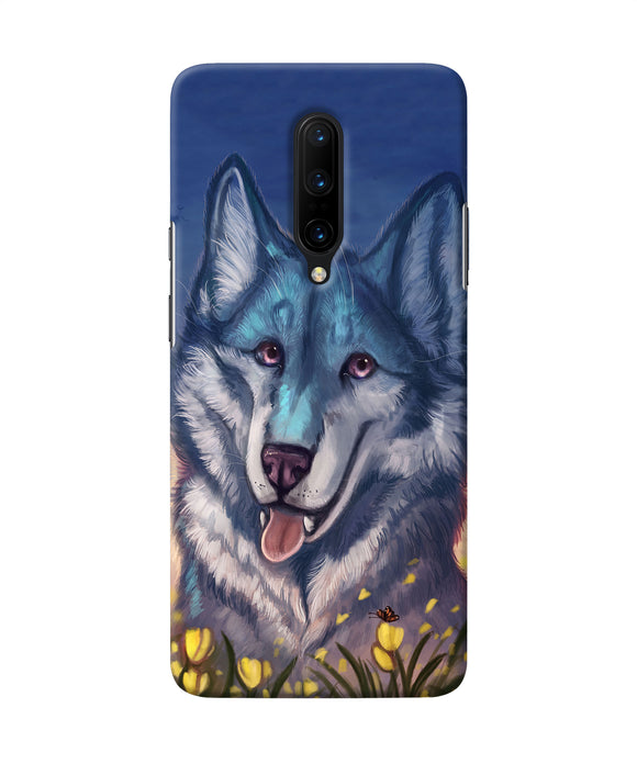 Cute Wolf Oneplus 7 Pro Back Cover